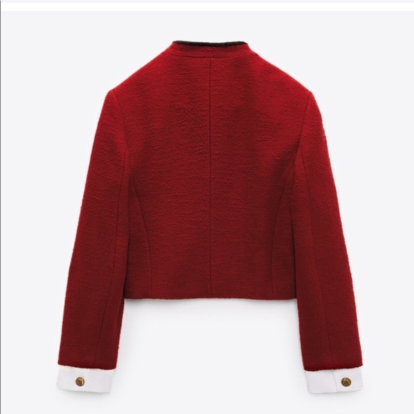 NWT ZARA 2 Piece Blazer and Dress Set - Picture 12 of 16